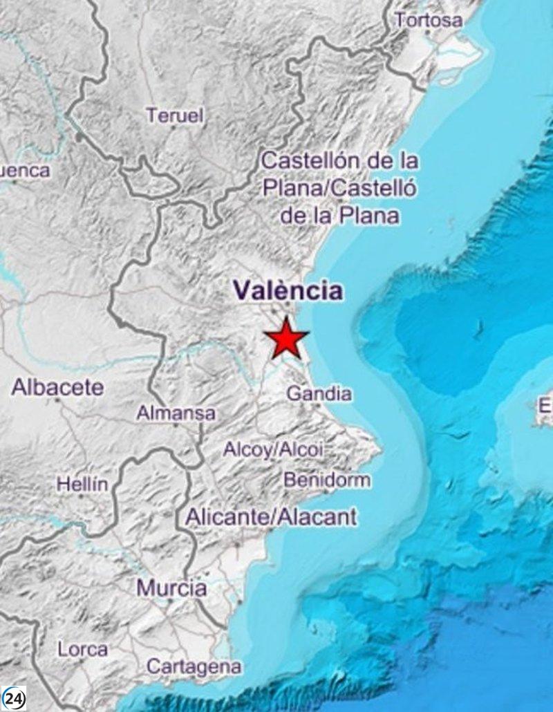 Terremoto de 2.7 grados sacude Almussafes, sentido en Silla y Benifaió.