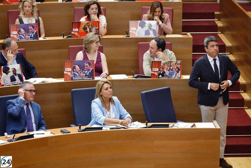 Mazón exige a Compromís que aclare su conflicto interno tras las acusaciones de Baldoví sobre falta de responsabilidad.