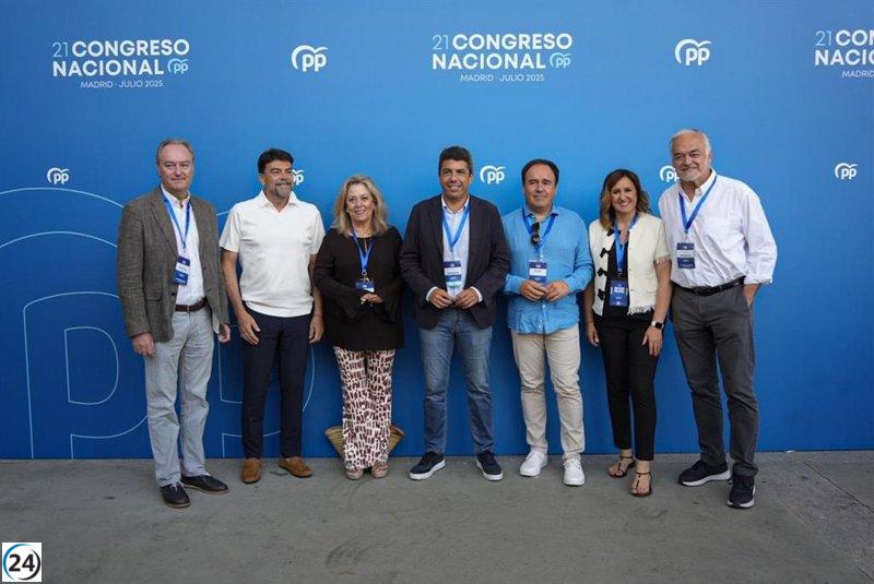 Mazón asegura que el PPCV cuenta con sólido apoyo: 