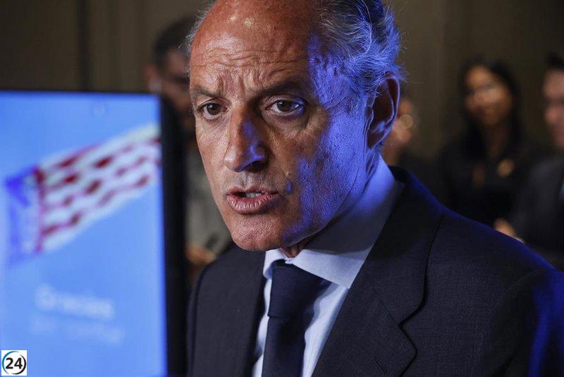 Camps defiende su aspiración a liderar el PPCV como un impulso para la presidencia de Feijóo: 