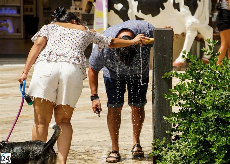 Alerta naranja por calor extremo en las costas de Valencia y Alicante.