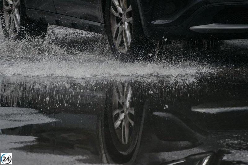 Alertan en Castellón por fuertes lluvias, mientras que Valencia experimentará lloviznas.