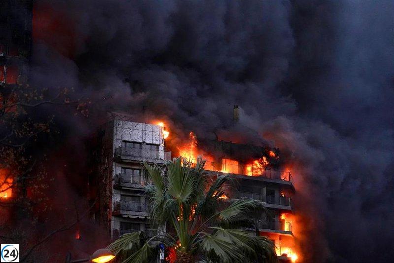 La Audiencia de Valencia ratifica el cierre del caso del incendio en Campanar.