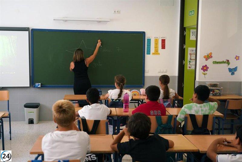 Educación asigna 13.785 puestos docentes en Primaria y Secundaria para el ciclo 2025-2026.
