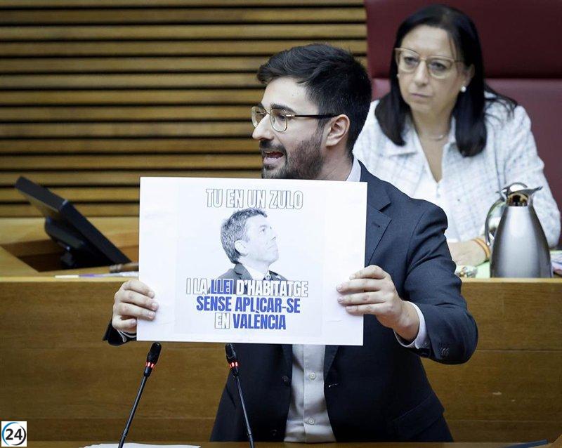 El PSPV denuncia que la Comunitat se queda sin 400 viviendas públicas por la falta de acción de Mazón.