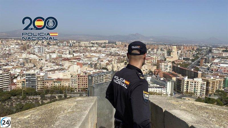 Capturado en Alicante por manejar un auto de lujo con matrículas belgas falsificadas.