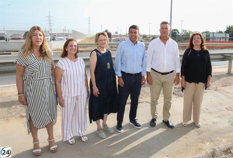 La Generalitat restablece el tráfico en la última carretera autonómica dañada por la dana.