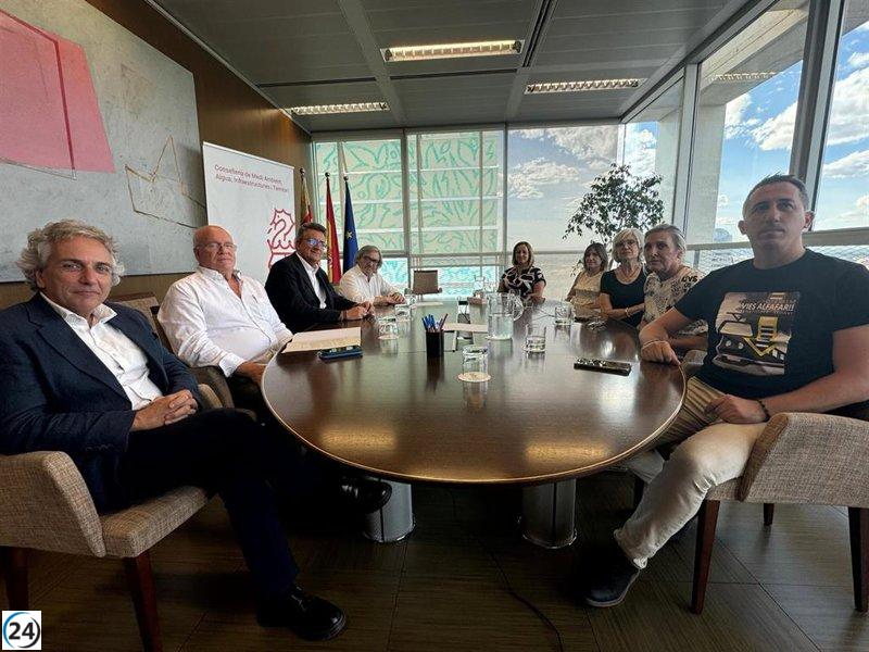 La Generalitat exige el soterramiento del paso peatonal de Adif en Sedaví y Alfafar.