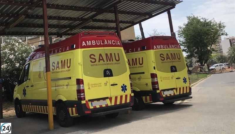 Fallece anciano de 87 años en la playa de Levante en Santa Pola.