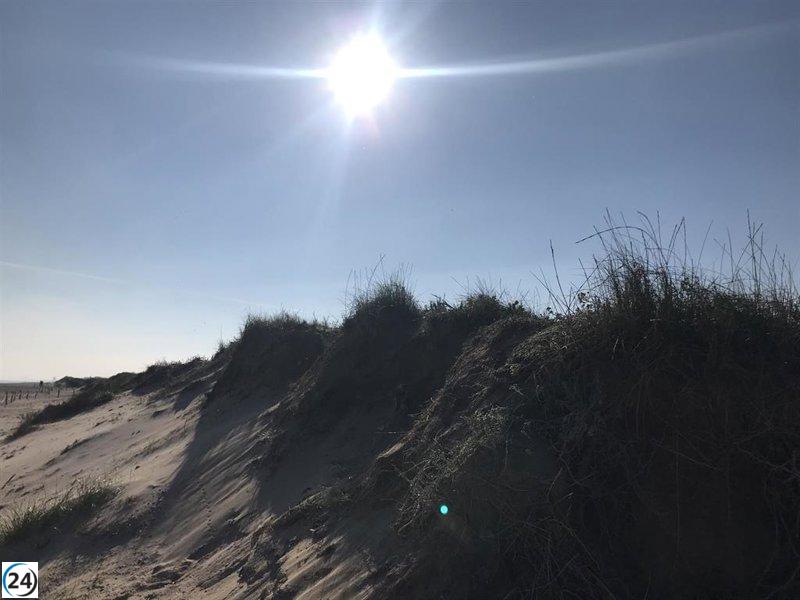 Temperaturas mínimas estables y máximas en aumento en el interior de Valencia este martes.