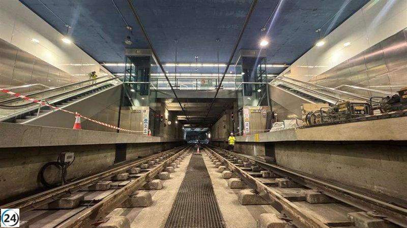 Mus informa que el 1 de septiembre se reanuda el servicio del metro entre Aragó y Marítim en las Líneas 5 y 7 tras finalización de obras.