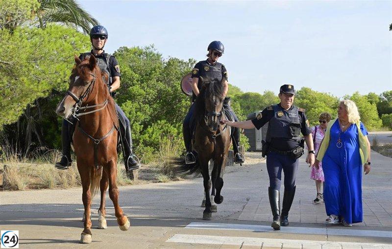 València refuerza la seguridad en El Saler ante el riesgo de incendios al finalizar el verano.