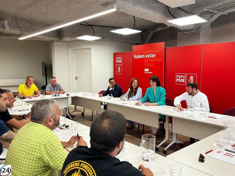 Morant exige al Consell un plan de incendios y recursos esenciales para los bomberos forestales.