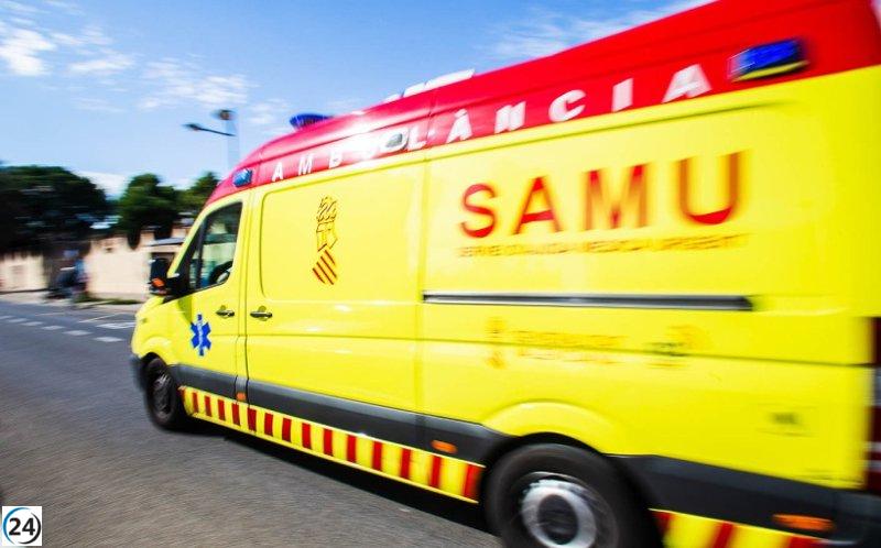 Trágico accidente en la N-332 de El Campello cobra la vida de un motorista.