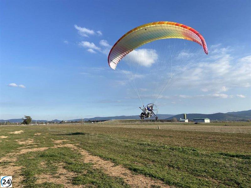 Mujer sufre graves lesiones en accidente de parapente en Agost, Alicante.