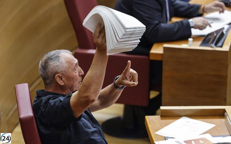 Baldoví sugiere que la misiva de Vilaplana expone la falsedad de Mazón: 