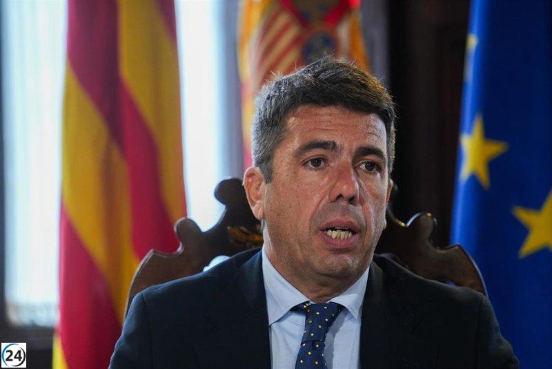 Mazón asegura que el nuevo vídeo del 29O confirma que la CHJ nunca alertó sobre la tragedia del barranco del Poyo.