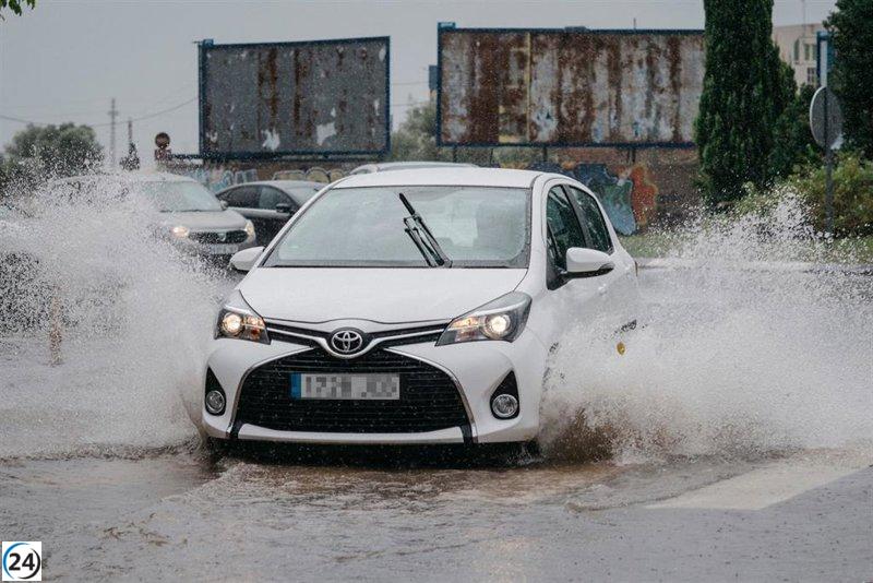 Alerta roja por lluvias en el litoral sur de Alicante este viernes