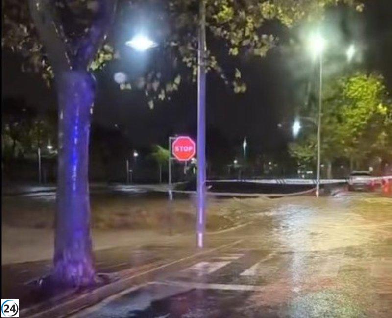 Inclemencias climáticas causan cierre del túnel AP7 en Pilar de Horadada y de dos rutas secundarias.