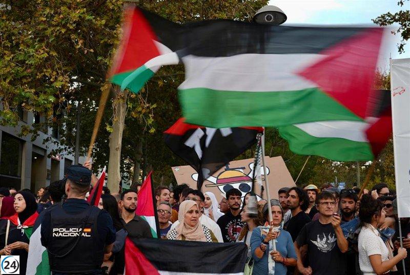Protestas piden boicot contra Israel en el Valencia Basket-Hapoel, mientras aumenta la seguridad.