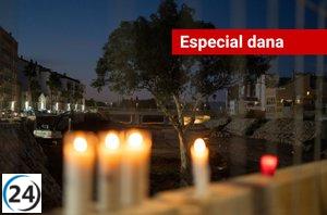 Comunidad recuerda a las víctimas de la dana con actos solemnes y vigilias.