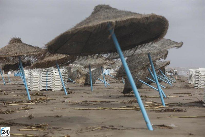Domingo calmo en el norte de Castellón con viento moderado.