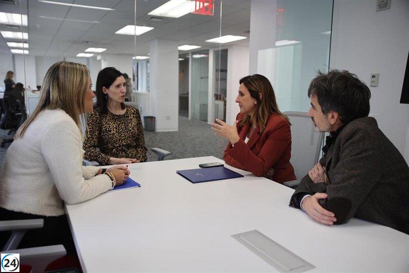 Valencia establece lazos estratégicos con la Cámara de Comercio España-EE.UU. y el Gobierno de Nueva York.