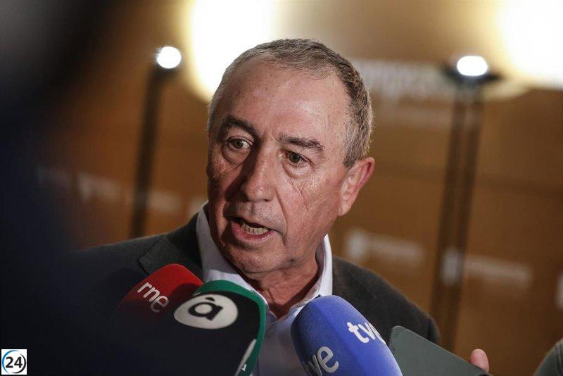 Baldoví critica a PP y Vox por asumir el control del futuro valenciano desde Madrid.
