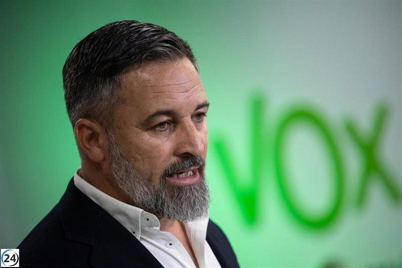 Abascal asegura que Vox no teme a los comicios en la Comunidad Valenciana.