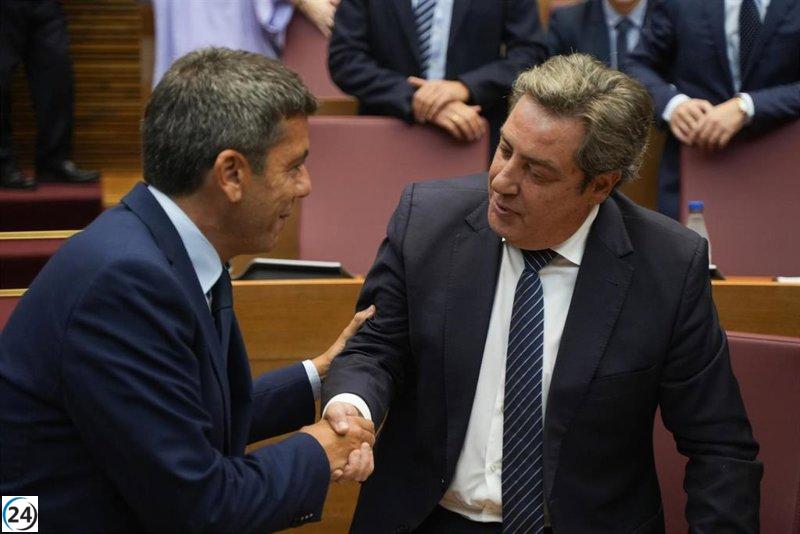 Vox aclara que no hay elegido para reemplazar a Mazón y espera instrucciones del PP.