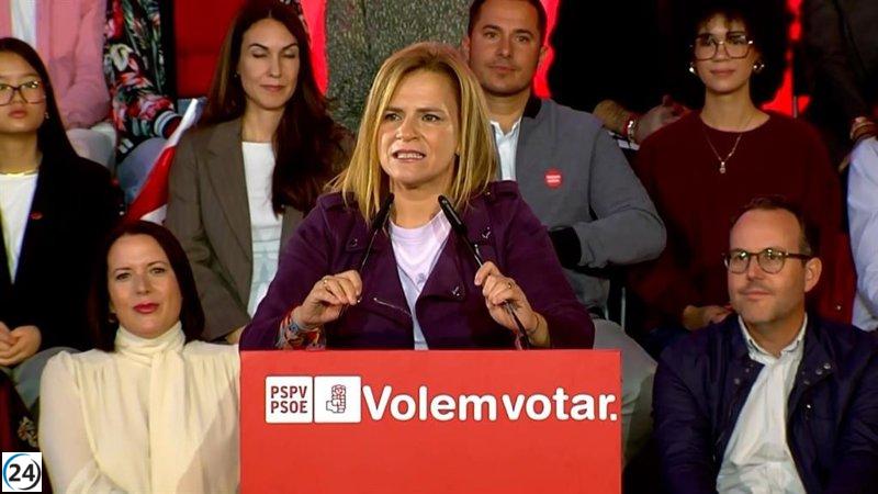 Bernabé defiende su visión moderna para València ante una Catalá anclada en el pasado.