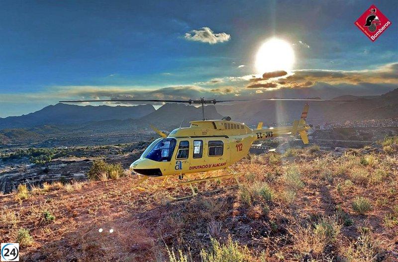 Tragedia en Moraira: fallece agente ambiental tras caída de 40 metros.