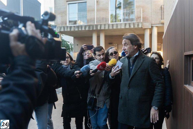 El responsable del gabinete de Mazón comparece ante la jueza de Catarroja por la tormenta Dana.