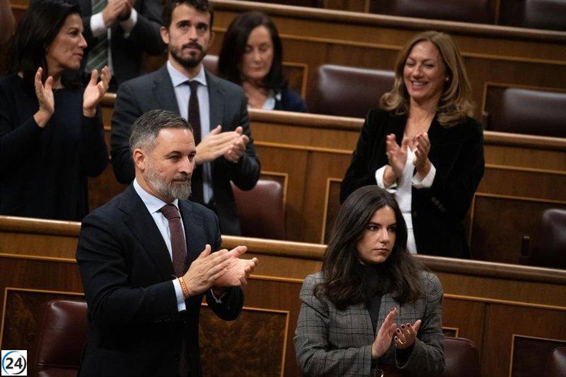 Abascal guarda silencio sobre el apoyo a Pérez Llorca, aunque valora positivamente su discurso.