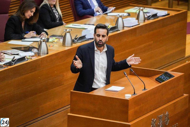 El PSPV critica a Pradas por sus constantes falsedades y afirma que busca culpar a Mazón.