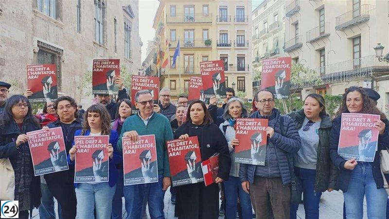 Grupos comunitarios exigen regulación de precios en viviendas, aumento de espacios públicos y opciones de vivienda.