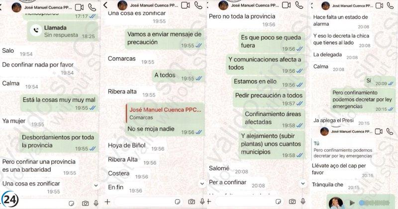 Mazón solicita a Pradas evitar el confinamiento: 