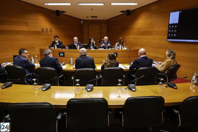 La comisión de Les Corts reanuda sus sesiones la próxima semana con la presencia de seis expertos técnicos.