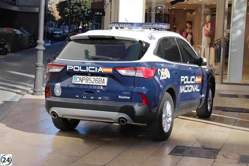 Mujer arrestada por supuesta explotación sexual en un centro de masajes en Valencia.