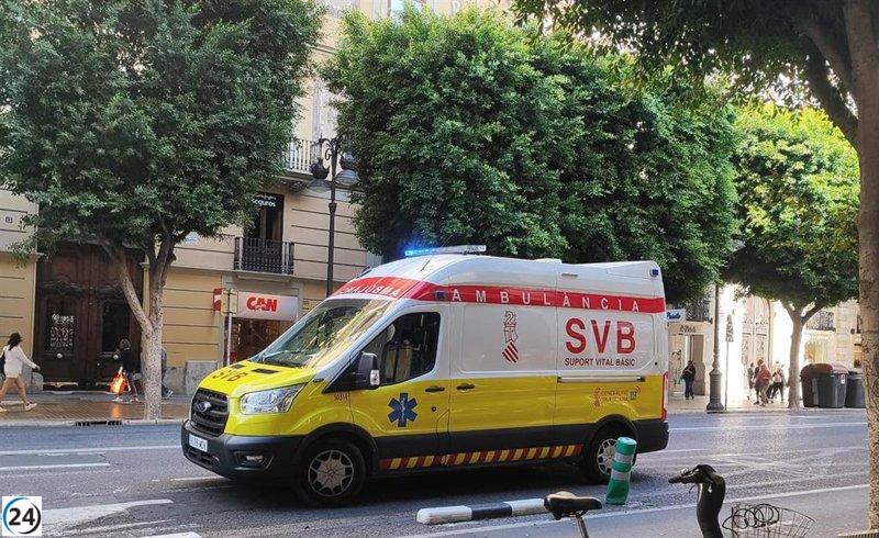 Trágico accidente en Valencia: un joven de 22 años pierde la vida en colisión vial.