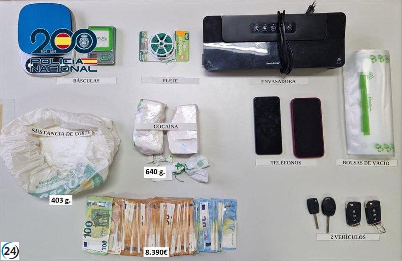 Desmantelan red de narcotráfico y arrestan a pareja en La Safor.