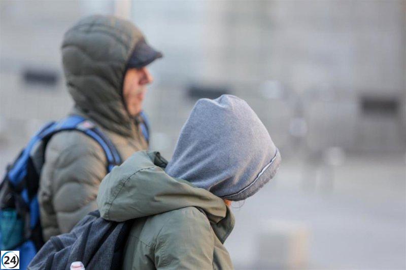Alerta amarilla por frío en Valencia y Alicante, se levanta por nevadas.
