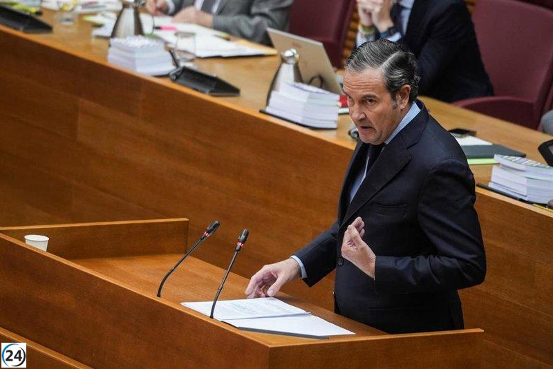 El PP espera alcanzar consensos clave en Les Corts para el bienestar de la Comunitat.