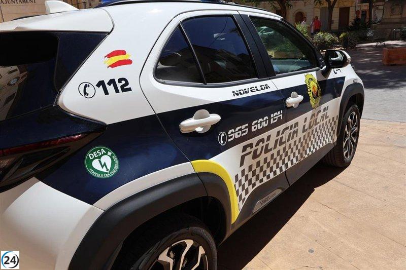 Agentes de Novelda salvan a un bebé de 15 meses en crisis convulsiva.