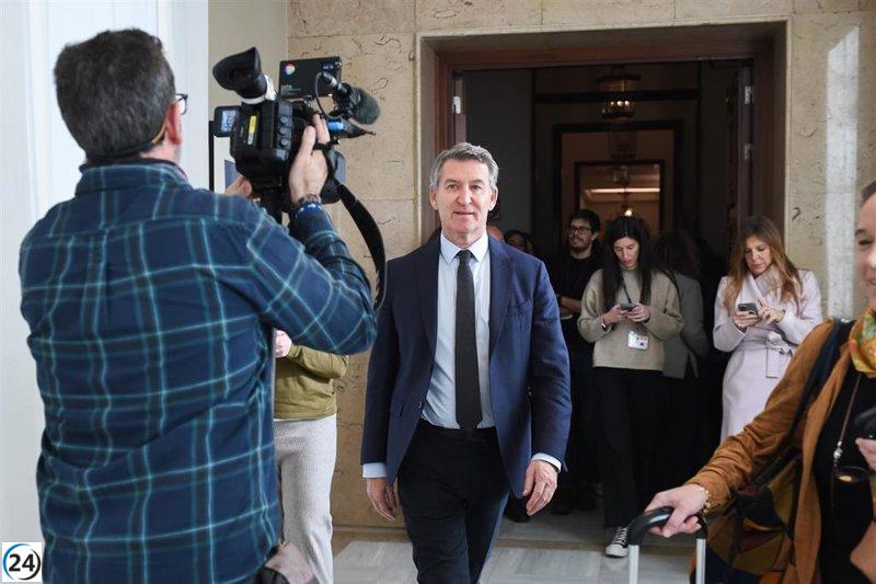 Feijóo defiende a Mazón y afirma que sus declaraciones son aclaraciones de su testimonio.