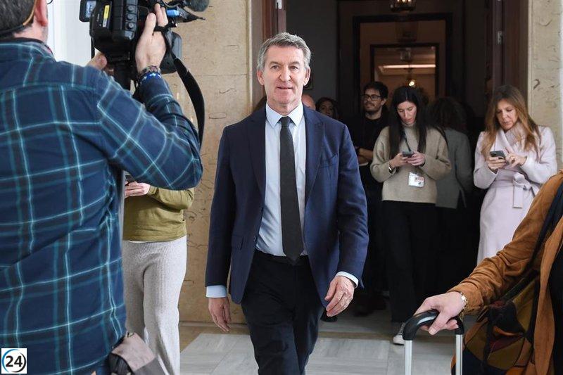 Feijóo comparecerá ante el Congreso el 2 de febrero por la dana.