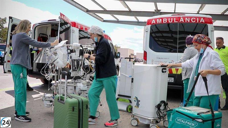 El Hospital La Fe lidera en trasplantes de hígado y corazón en España.