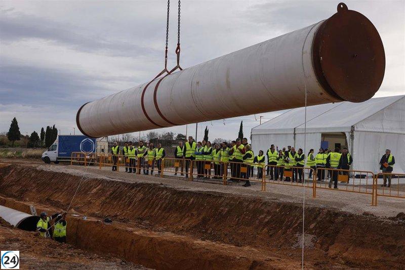 Finalizan las obras de interconexión entre las potabilizadoras de Manises y Picassent.