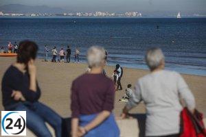 La Comunitat Valenciana registra su invierno más cálido desde 1950, con temperaturas de junio.
