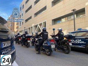 Dos hombres arrestados por intento de robo en Alicante.